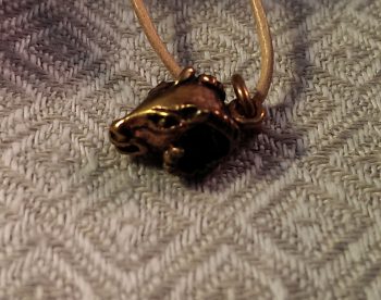 Widderkopf, klein Bronze – Bild 2