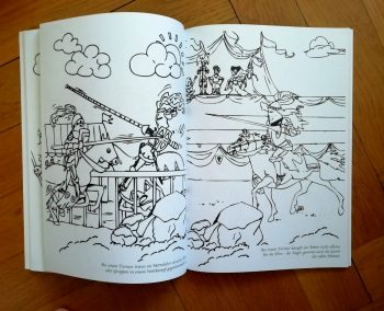 Malbuch "Burgen und Ritter" – Bild 3