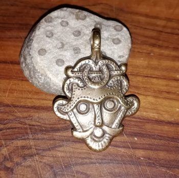 Gnesdowo-Maske Bronze
