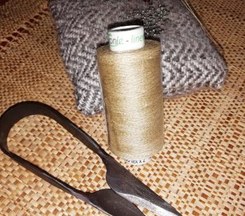 Leinengarn 81 khaki hell
