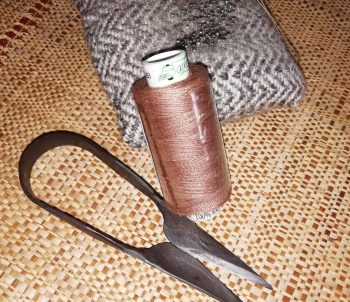 Leinengarn 83 nussbraun