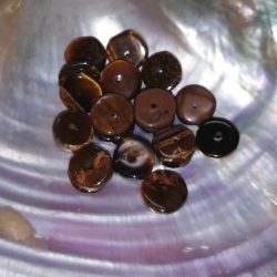 Tigerauge, Scheibchenperle, groß