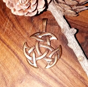 Offene Dreifalt groß Bronze