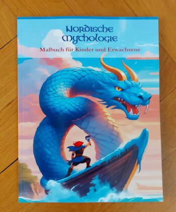 Diverse "Nordische Mythologie" Malbuch