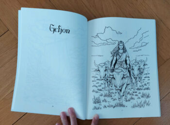 Diverse "Nordische Mythologie" Malbuch – Bild 3