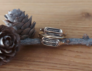Wikingerring 7 doppelt Bronze klein