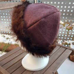 Wikingermütze aubergine