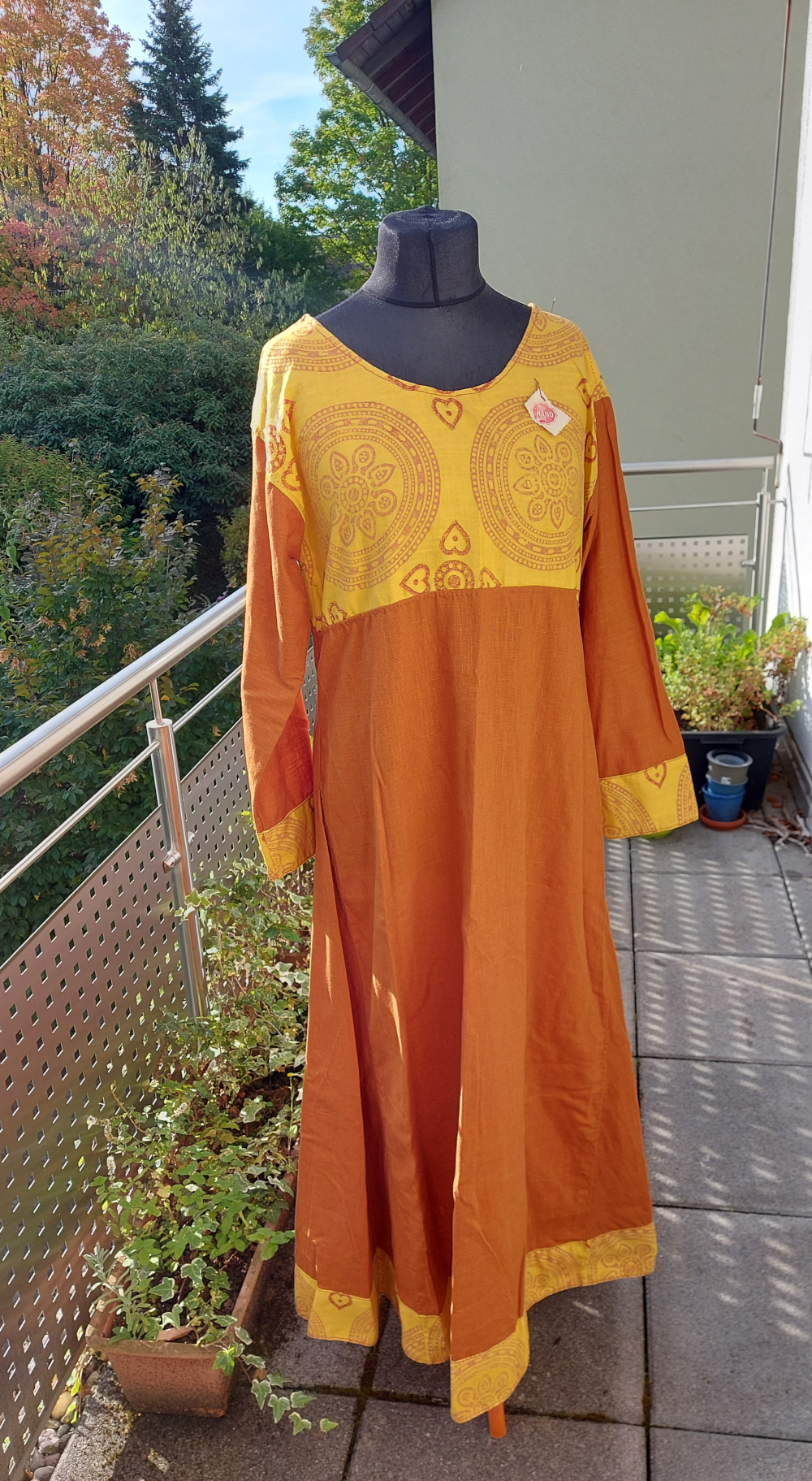 Wikingerkleid, bedruckt – Bild 3