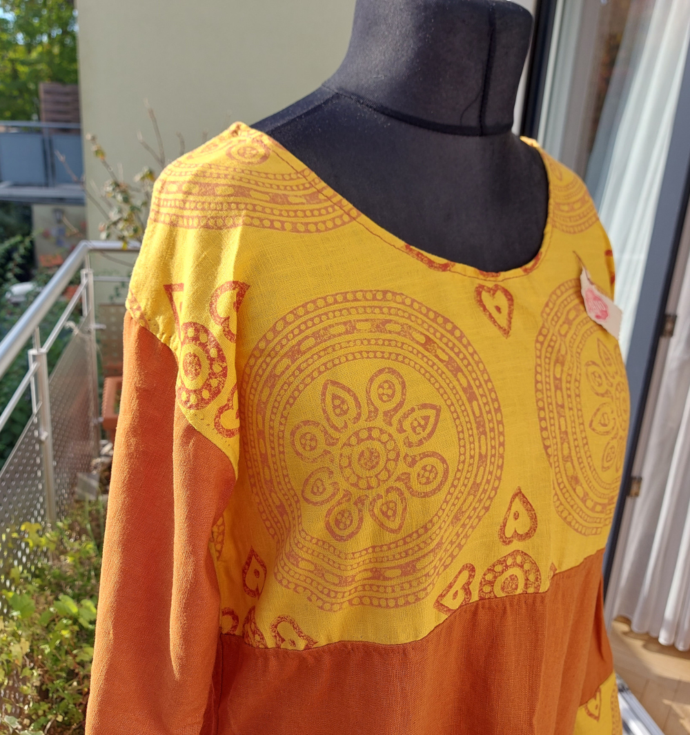 Wikingerkleid, bedruckt – Bild 2