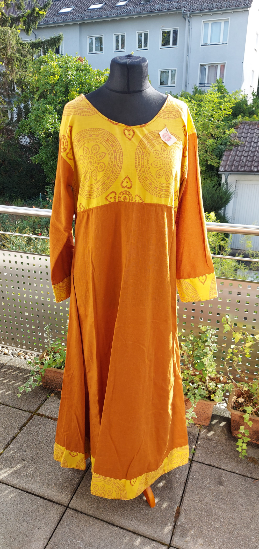 Wikingerkleid, bedruckt